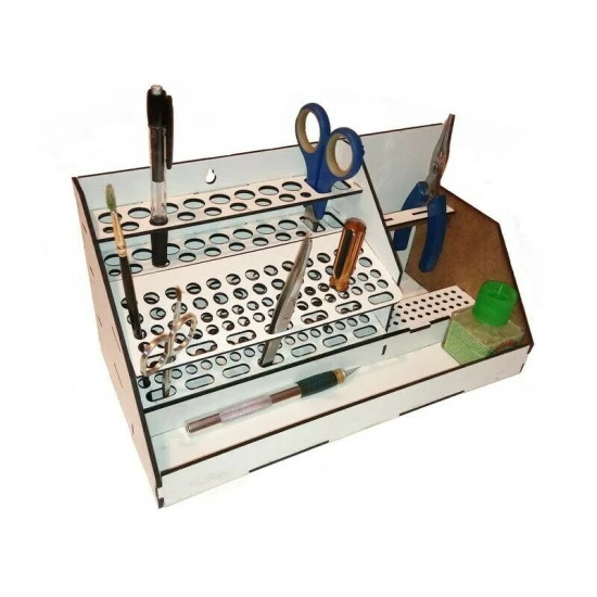 LMG WOH-1212 Tool stand, size 300x150x150 mm, storage shelf, Laser Model Graving