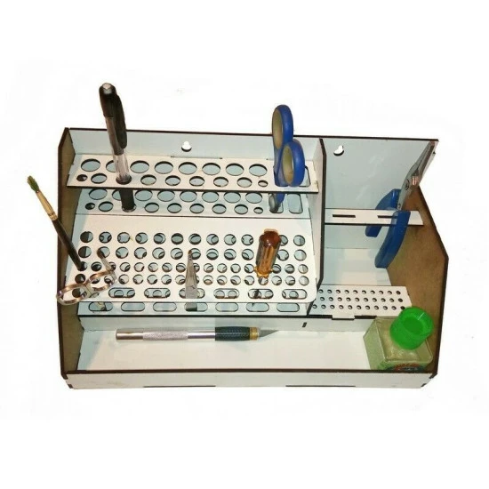 LMG WOH-1212 Tool stand, size 300x150x150 mm, storage shelf, Laser Model Graving