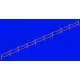 Double stranded rail with sags 1/700 Metallic Details MD-PE70004