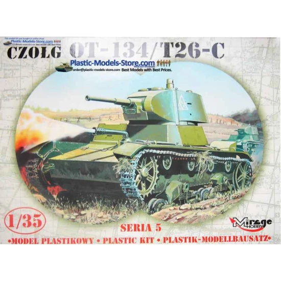 Soviet OT-134/T26-C Flamethrower Tank 1/35 Mirage Hobby 35309