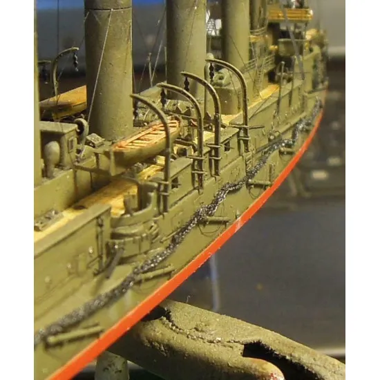 Boat davits for Russian ships 1/700 Metallic Details MD-PE70005
