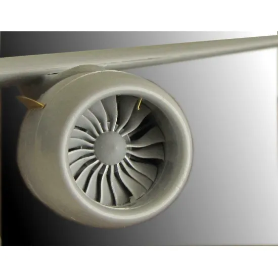 Boeing 787-8 Dreamliner (Zvezda) Detailing 1/144 Metallic Details MD-PE14404