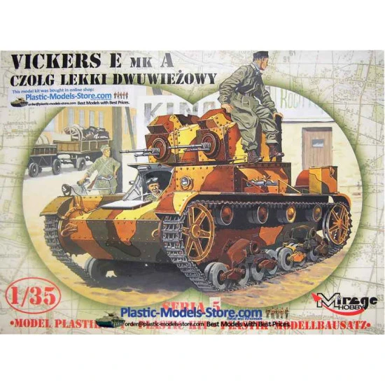 Vickers Light Tank Mark E Mk.A 1/35 Mirage Hobby 35303