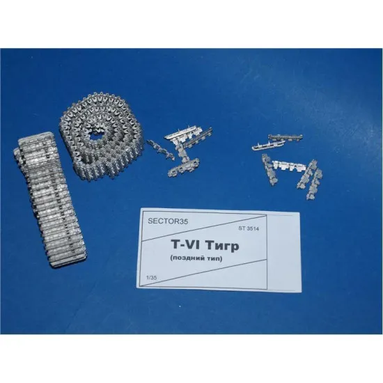 ASSEMBLED METAL TRACKS FOR PZ.KPFW.VI TIGER I (LATE) 1/35 SECTOR35 3514-SL