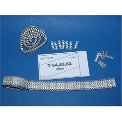 EXCLUSIVE METAL TRACKS FOR T-54, T-55, T-62 (OMSH) 1/35 SECTOR35 3516-SL