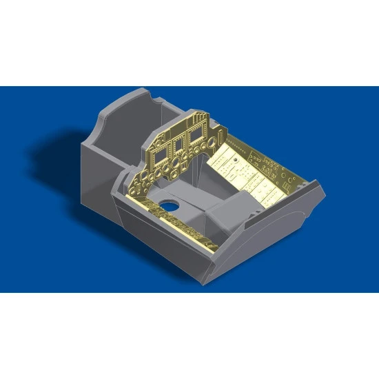 Detailing set for aircraft Su-27 (Zvezda) 1/72 Metallic Details MD7202