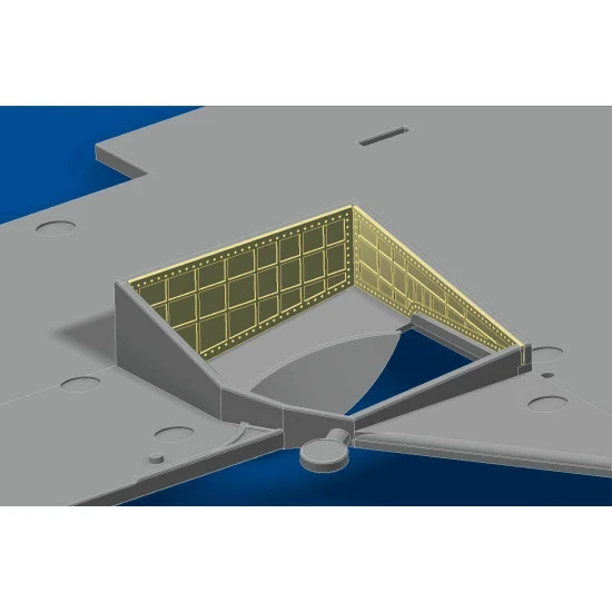 Detailing set for aircraft Su-27 (Zvezda) 1/72 Metallic Details MD7202