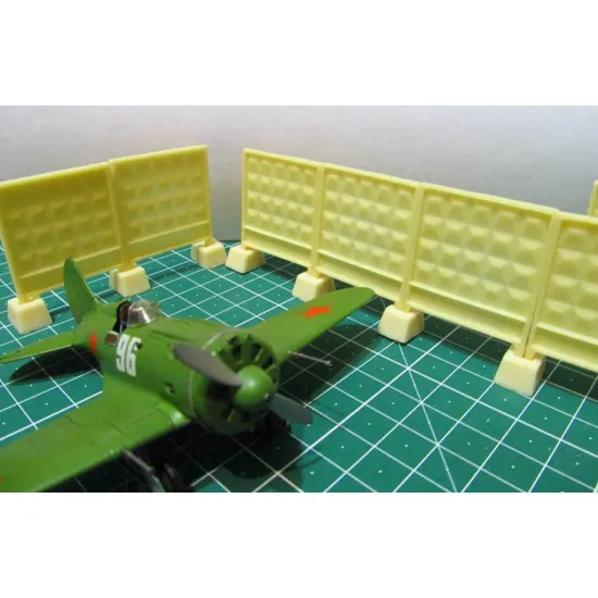 Detailing Set Russian concrete fence PO-2 1/72 Metallic Details MDR7201