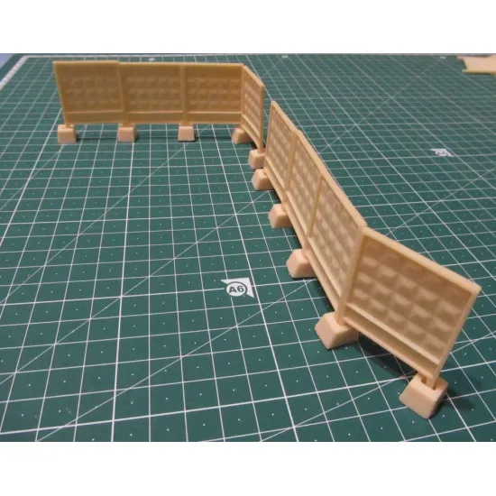 Detailing Set Russian concrete fence PO-2 1/72 Metallic Details MDR7201