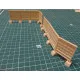 Detailing Set Russian concrete fence PO-2 1/72 Metallic Details MDR7201