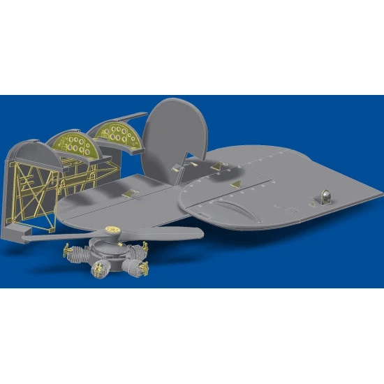 Detailing set for aircraft model U-2/Po-2 (ICM) 1/48 Metallic Details MD4803
