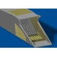 Detailing set Air intake grilles for Su-27 1/48 Metallic Details MD4804