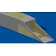 Detailing set Air intake grilles for Su-27 1/48 Metallic Details MD4804