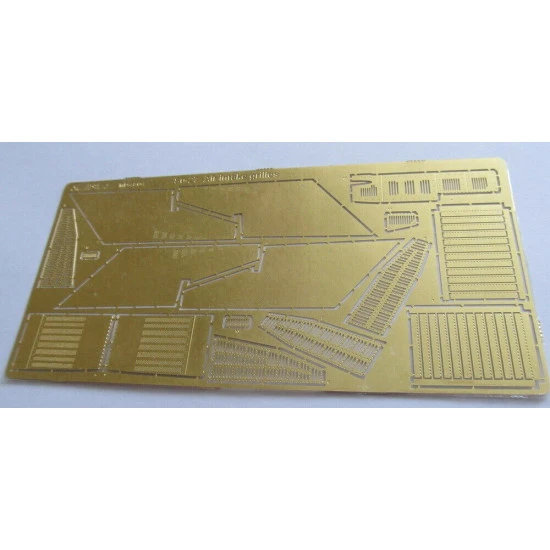Detailing set Air intake grilles for Su-27 1/48 Metallic Details MD4804 Detailing set Air intake grilles for Su-27 1/48 Metallic Details MD4804