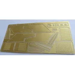 Us Stock Detailing Set Air Intake Grilles For Su-27 1/48 Metallic Details Md4804