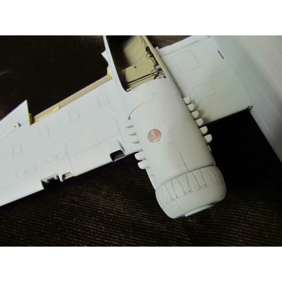 Detailing set for He-219 (Tamiya) 1/48 Metallic Details MD4806