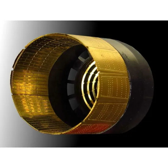 Detailing SR-71 Blackbird Grides and jet nozzles 1/48 Metallic Details MD4816