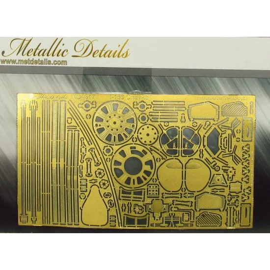 Detailing set for aircraft model I-153 (ICM) 1/48 Metallic Details MD4817