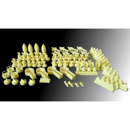 B-24 Liberator. Engines (Revel/Monogram) 1/48 Metallic Details MDR4803