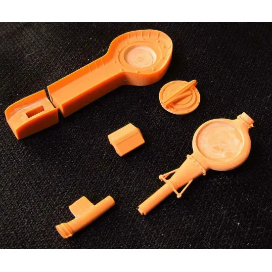 B-24 Liberator. Engines (Revel/Monogram) 1/48 Metallic Details MDR4803