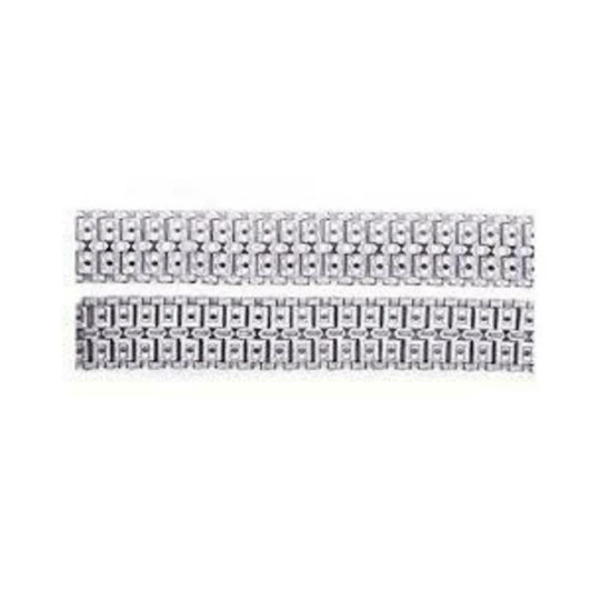 ASSEMBLED METAL TRACKS FOR SHERMAN M4 STEEL TYPE VVSS T74 1/35 SECTOR35 3564-SL