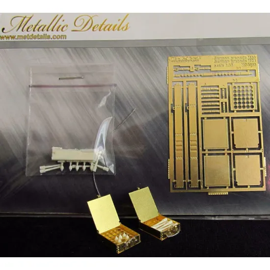 German grenades M39 and M24 1/35 Metallic Details MD3503