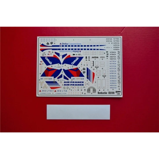 BIG PLANE BOMBARDIER CRJ 100 CANADAIR REGIONAL JET 1/144 BPK 14401