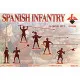 SPANISH INFANTRY PIKE 16TH CENTURY SET 3(2) PLASTIC MODEL KIT 1/72 RED BOX 72098