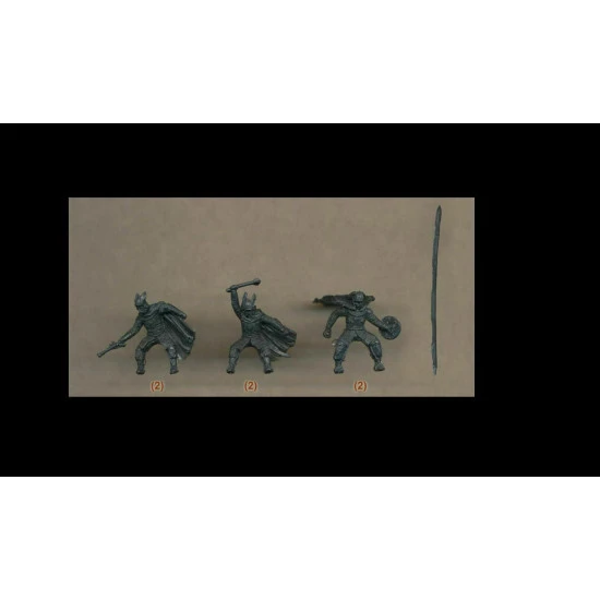 XVI-XVII CENTURY TURKISH CAVALRY SIPAHI PLASTIC MODEL KIT 1/72 ORION 72020