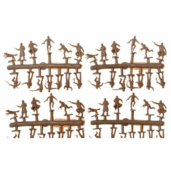 WW2 GERMAN ANTIRESISTANCE TROOPS PLASTIC MODEL KIT 1/72 ORION 72054