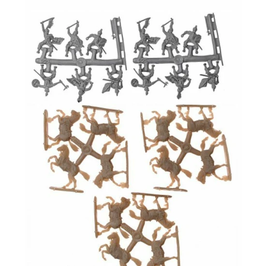 TURKISH CAVALRY DELI 16-17 CENTURY PLASTIC MODEL KIT 1/72 ORION 72055