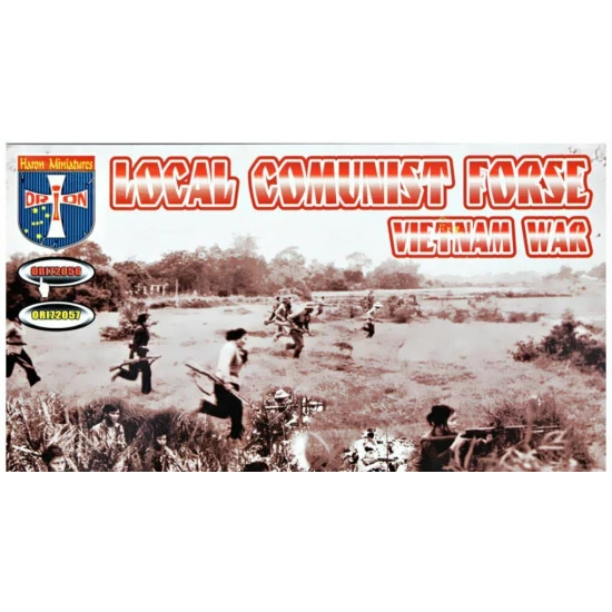 VIETNAM WAR LOCAL COMUNIST FORSE PLASTIC MODEL KIT 1/72 ORION 72056