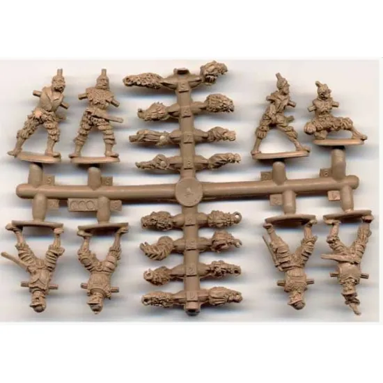 LANDSKNECHTS XVI-XVII CENTURY SET 2 PLASTIC MODEL KIT 1/72 DDS 72004