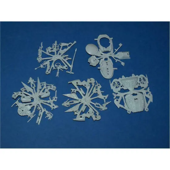 SCIENCE FICTION SERIES SPACE BATTLES SET 2 PLASTIC MODEL KIT 1/72 DDS 72006