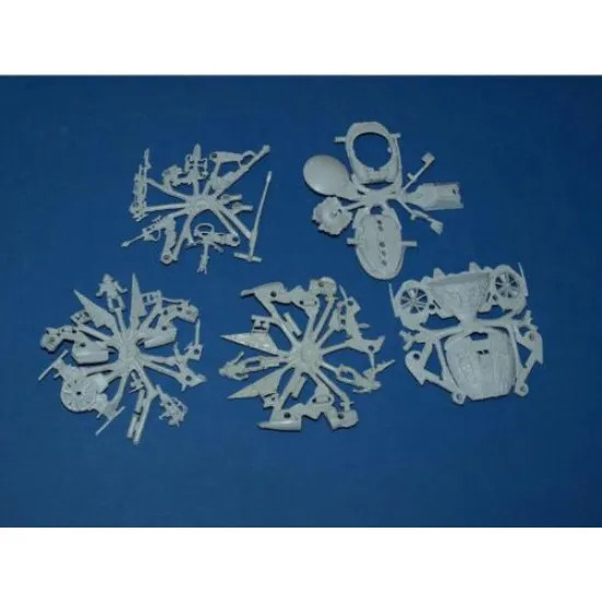 SCIENCE FICTION SERIES SPACE BATTLES SET 2 PLASTIC MODEL KIT 1/72 DDS 72006