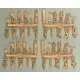 SPANISH SAILORS ARTILLERY, 16-17 CENTURY, SET 3 KIT 1/72 RED BOX 72104