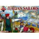 ITALIAN SAILORS, 16-17 CENTURY, SET 1 PLASTIC MODEL KIT 1/72 RED BOX 72105