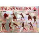 ITALIAN SAILORS, 16-17 CENTURY, SET 3 PLASTIC MODEL KIT 1/72 RED BOX 72107