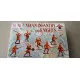 BURGUNDIAN INFANTRY AND KNIGHTS, 15 CENTURY SET 1 KIT 1/72 RED BOX 72109