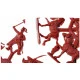CHINESE LIGHT CAVALRY. 16-17 CENTURY PLASTIC MODEL KIT 1/72 RED BOX 72117
