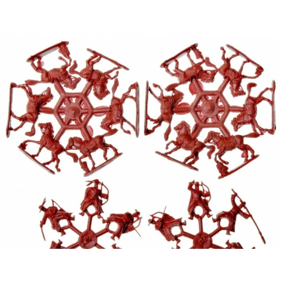 KOREAN LIGHT CAVALRY 16-17 CENTURY PLASTIC MODEL KIT 1/72 RED BOX 72120