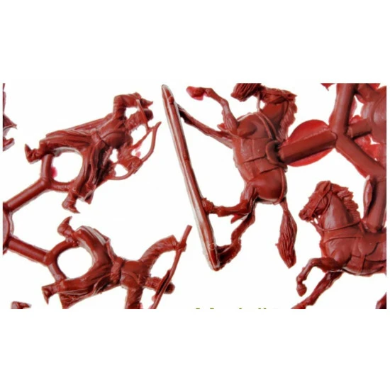 KOREAN LIGHT CAVALRY 16-17 CENTURY PLASTIC MODEL KIT 1/72 RED BOX 72120