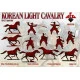 KOREAN LIGHT CAVALRY 16-17 CENTURY PLASTIC MODEL KIT 1/72 RED BOX 72120