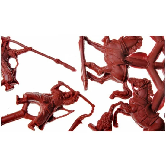 KOREAN HEAVY CAVALRY 16-17 CENTURY SET 1 PLASTIC MODEL KIT 1/72 RED BOX 72121