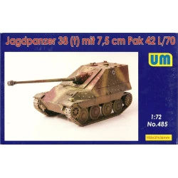 JAGDPANZER 38 (T) MIT 7.5CM PAK42 L/70 1/72 UM 485