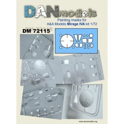 PAINTING MASKS FOR MODEL FW-189 ( ICM 72291-72294 ) 1/72 DAN MODELS 72115