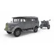 THE GERMAN ARMY CAR KFZ.70 WITH 7.62 CM F.K. 39 1/35 MINIART 35189