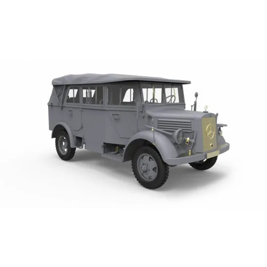 THE GERMAN ARMY CAR KFZ.70 WITH 7.62 CM F.K. 39 1/35 MINIART 35189