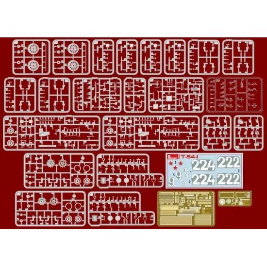 SOVIET MEDIUM TANK T-54-1 (INTERIOR KIT) 1/35 MINIART 37003
