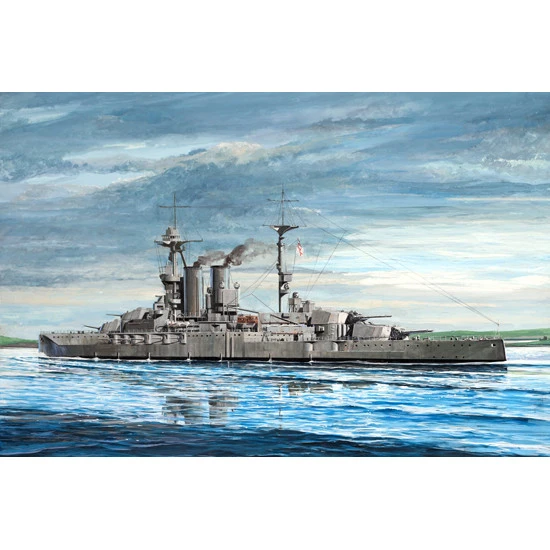 HMS WARSPITE 1915 SCALE MODEL KIT 1/35 TRUMPETER 05780